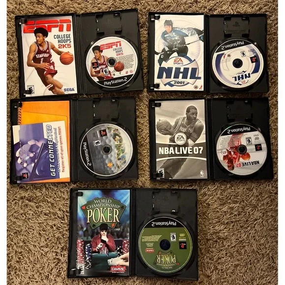 PLAYSTATION 2 PS2 LOT OR GAMES (lot of 17) TESTED AND WORKING